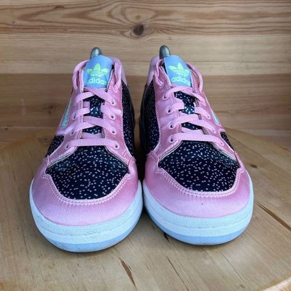 Adidas Continental 80 ‘True Pink Glow Blue’ Athletic Sneaker Shoes Womens Size 7 - Picture 4 of 8